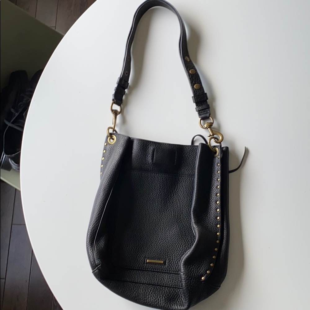 Rebekah Minkoff Leather Darren Shoulder Purse Bag